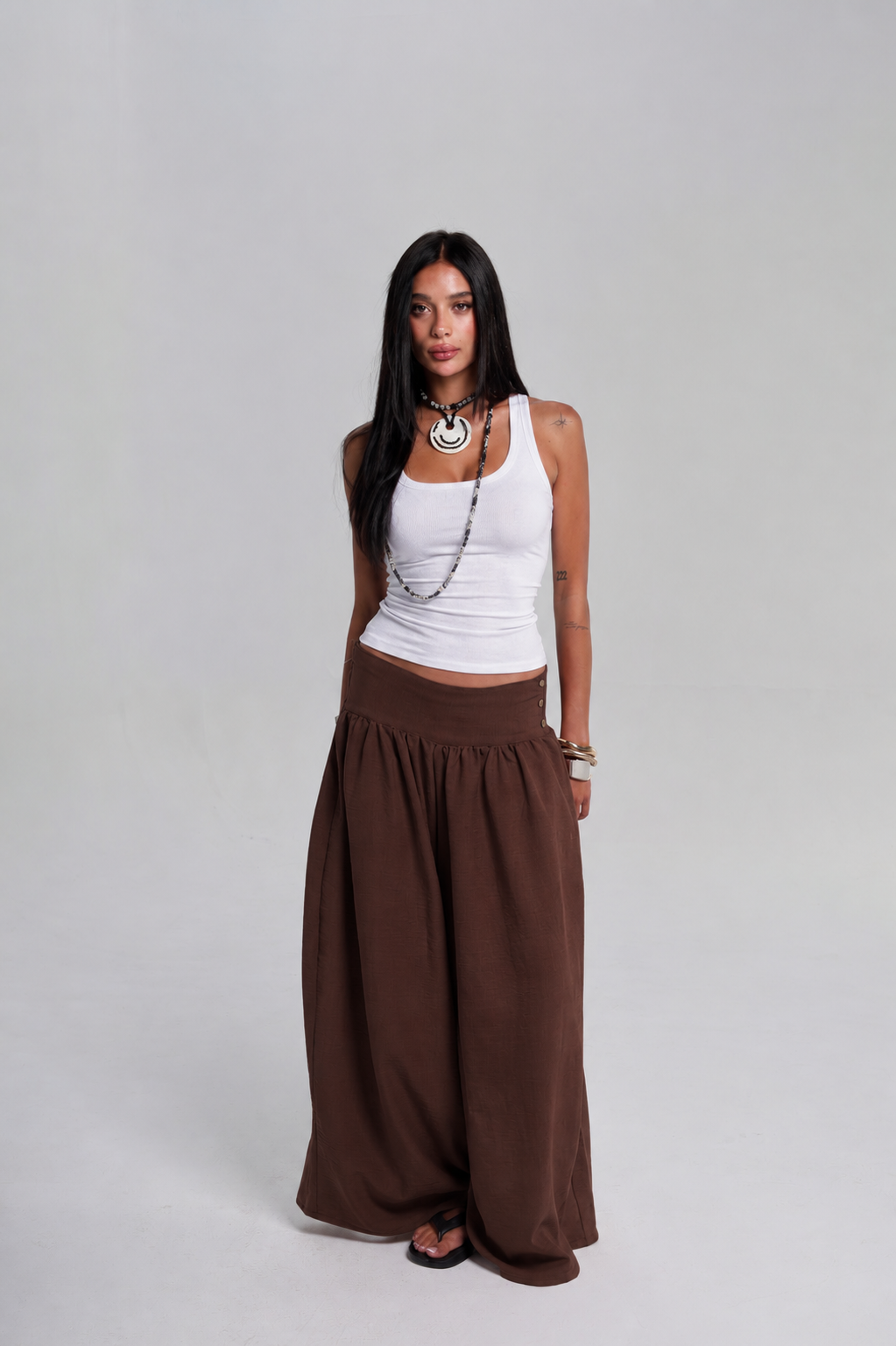 Cocoa Flowy Pants